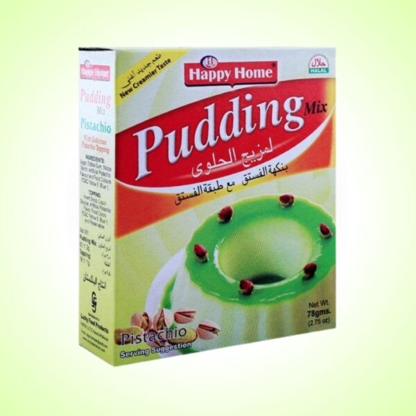 Happy Home Pista (Pistachio) Pudding Mix, 78g