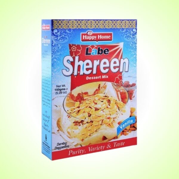 Happy Home Vanilla Labe Shereen Dessert Mix, 150g