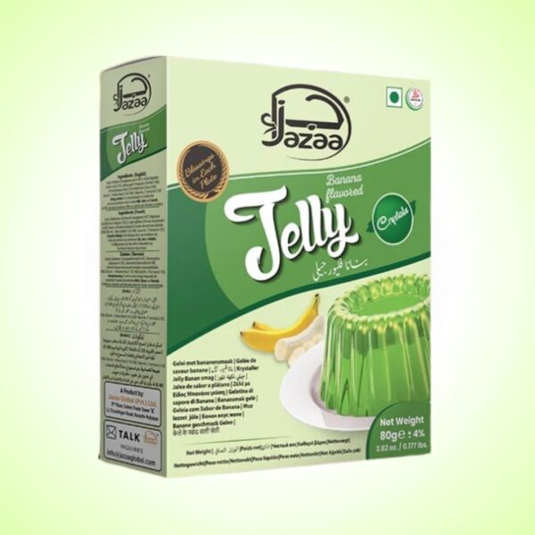 Jazaa Banana Jelly, 155g