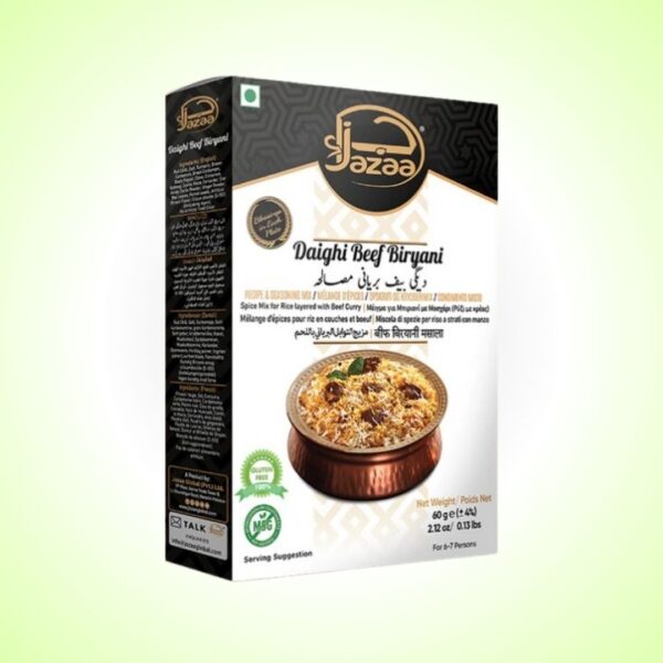 Jazaa Daighi Beef Biryani