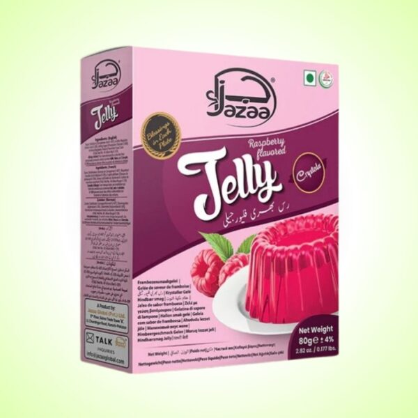 Jazaa Raspberry Flavor Jelly, 155g
