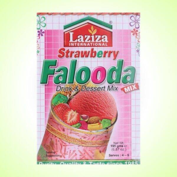 Laziza Strawberry Jelly Falooda, 195g