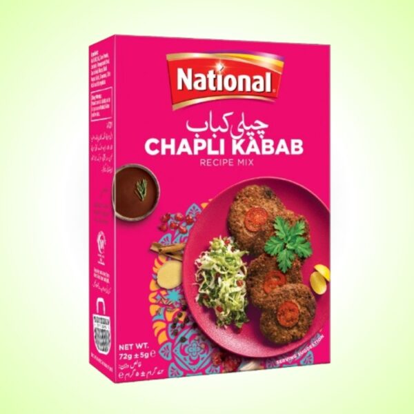 National Chapli Kabab Recipe Mix, 100g