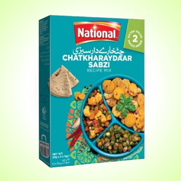 National Chatkharaydaar Sabzi Recipe Mix, 46g