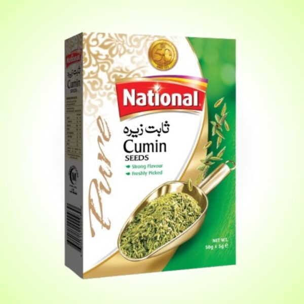 Nation Cumin Seeds (Sabut Zeera), 50g