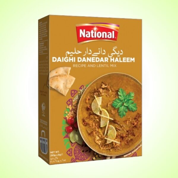 National Daigi Danedar Haleem Recipe Mix, 293g