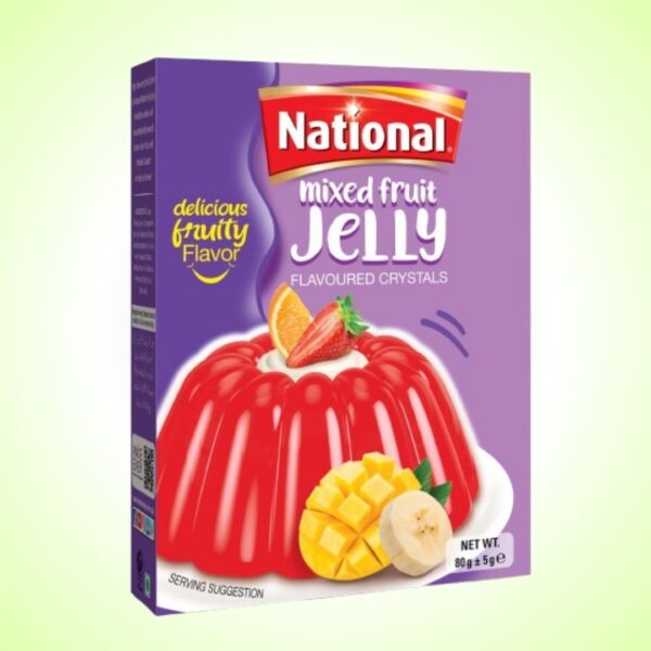 National Mixed Fruit Jelly, 80g