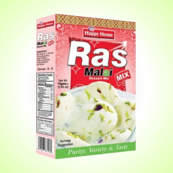 Happy Home Ras Malai Dessert Mix, 75g